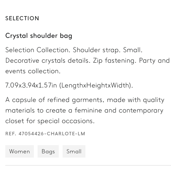 NWT Mango crystal shoulder bag - Picture 12 of 12